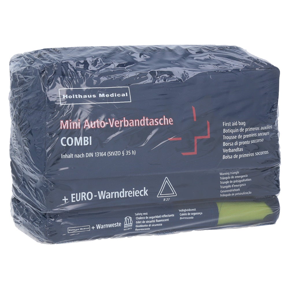Holthaus Medical Mini 3 in 1 Auto Verbandtasche COMBI, DIN 13164 1 St