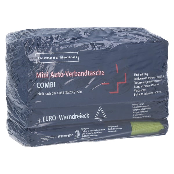 Holthaus Medical Mini 3 in 1 Auto Verbandtasche COMBI, DIN 13164 1 St