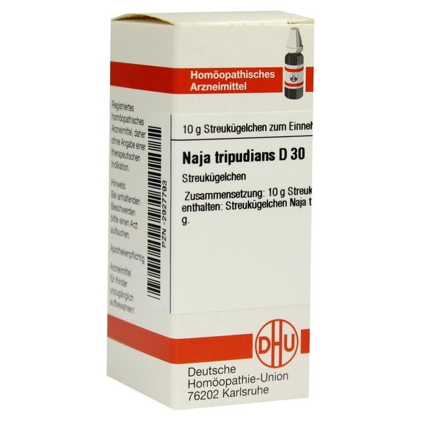 NAJA Tripudians D 30 Globuli 10 g