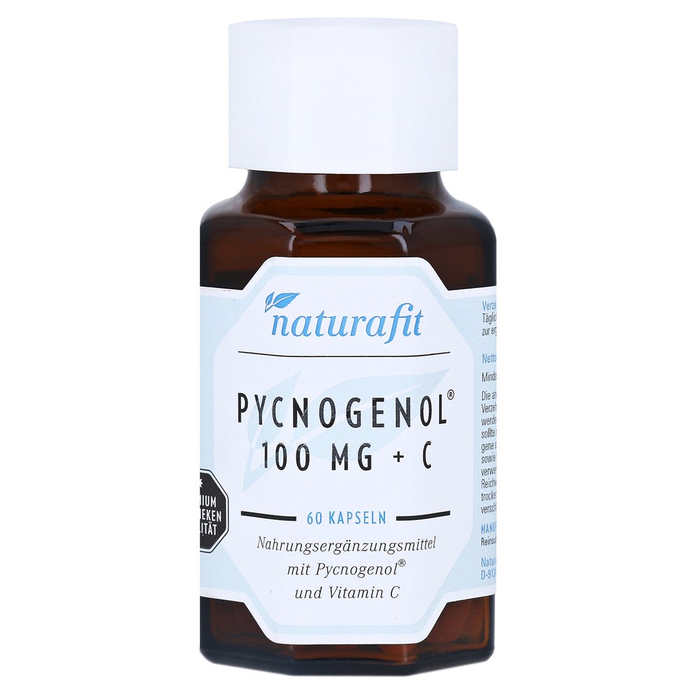 Naturafit Pycnogenol 100 mg+C Kapseln 60 St