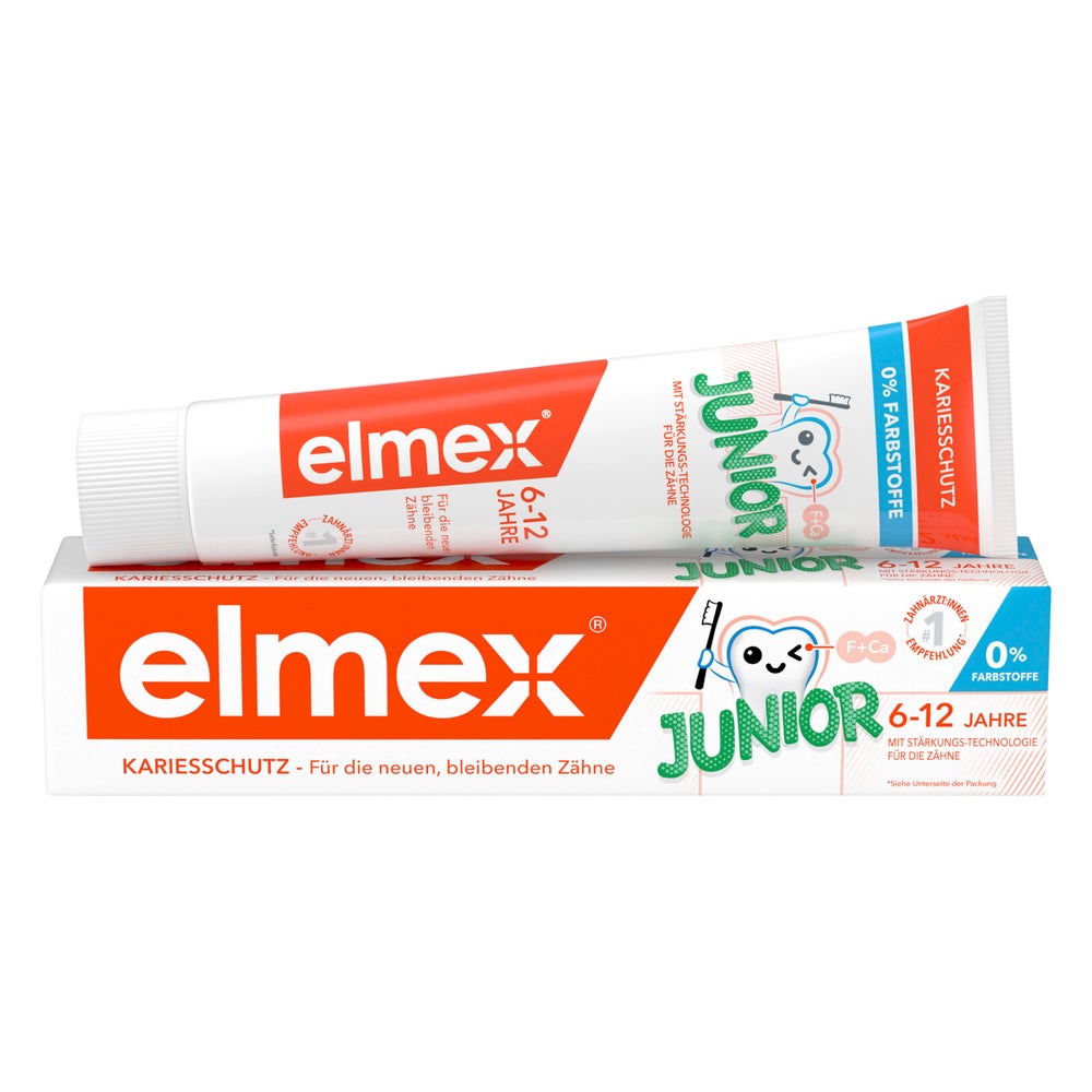 elmex Junior Zahnpasta 6-12 Jahre 75 ml