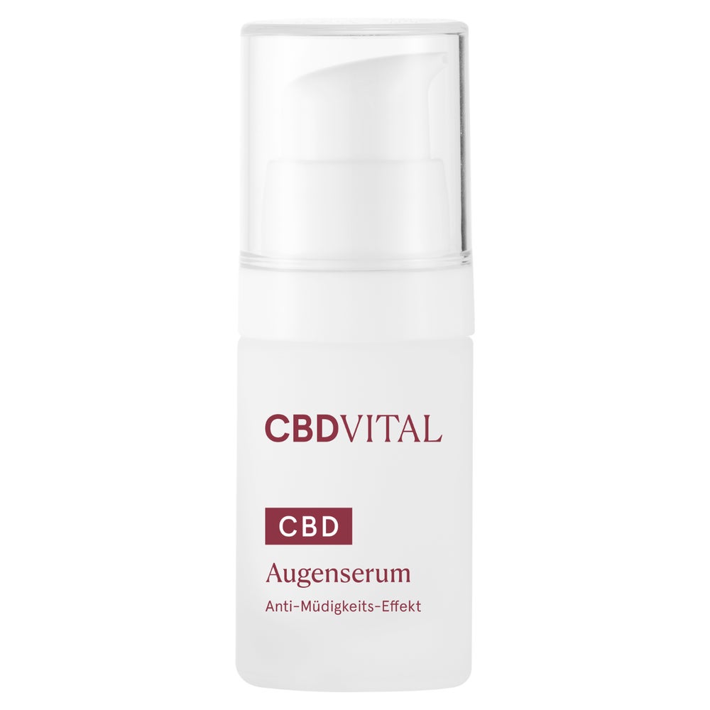 CBD VITAL Augenserum mit Hyaluron | gegen Trockenheit 15 ml