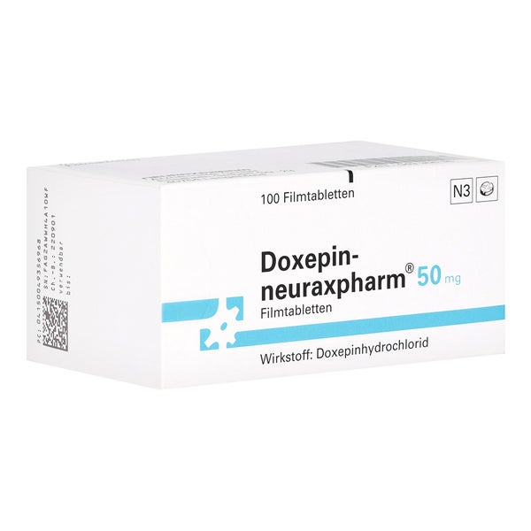 Doxepin-neuraxpharm 50 mg Filmtabletten 100 St
