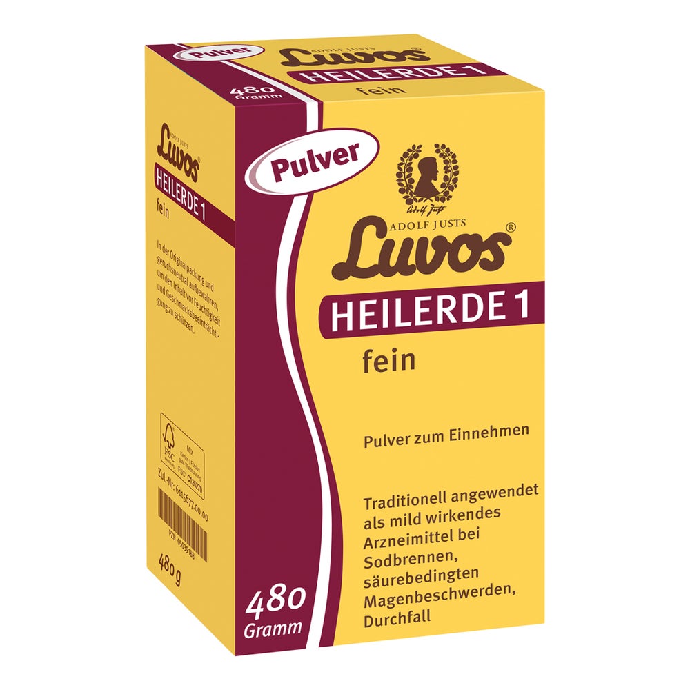Luvos-Heilerde 1 fein Pulver 480 g