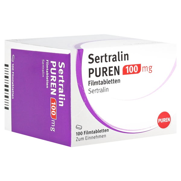 Sertralin Puren 100 mg Filmtabletten 100 St