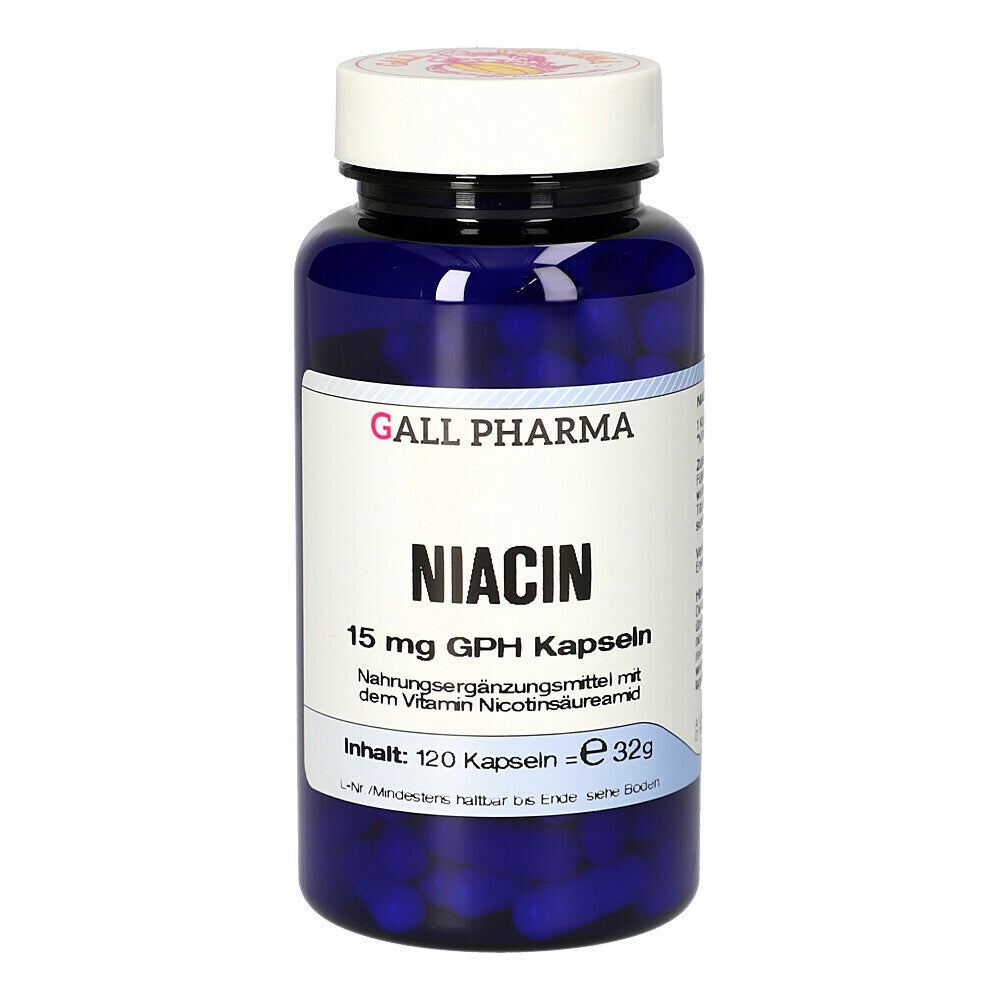 Niacin 15 mg Kapseln 120 St