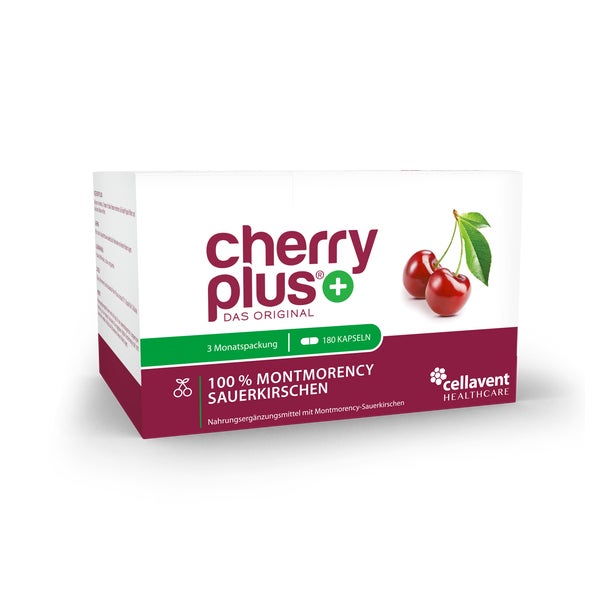 CHERRY PLUS - Montmorency-Sauerkirsch-Kapseln 180 St