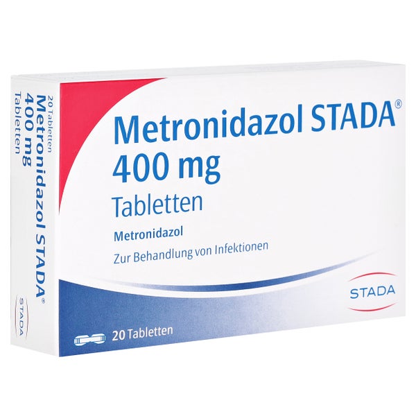 Metronidazol Stada 400 mg Tabletten 20 St