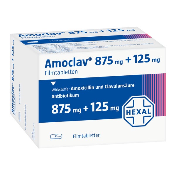 Amoclav 875 Mg+125 mg Filmtabletten 20 St