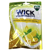 WICK Zitrone & natürliches Menthol Bonb. 72 g