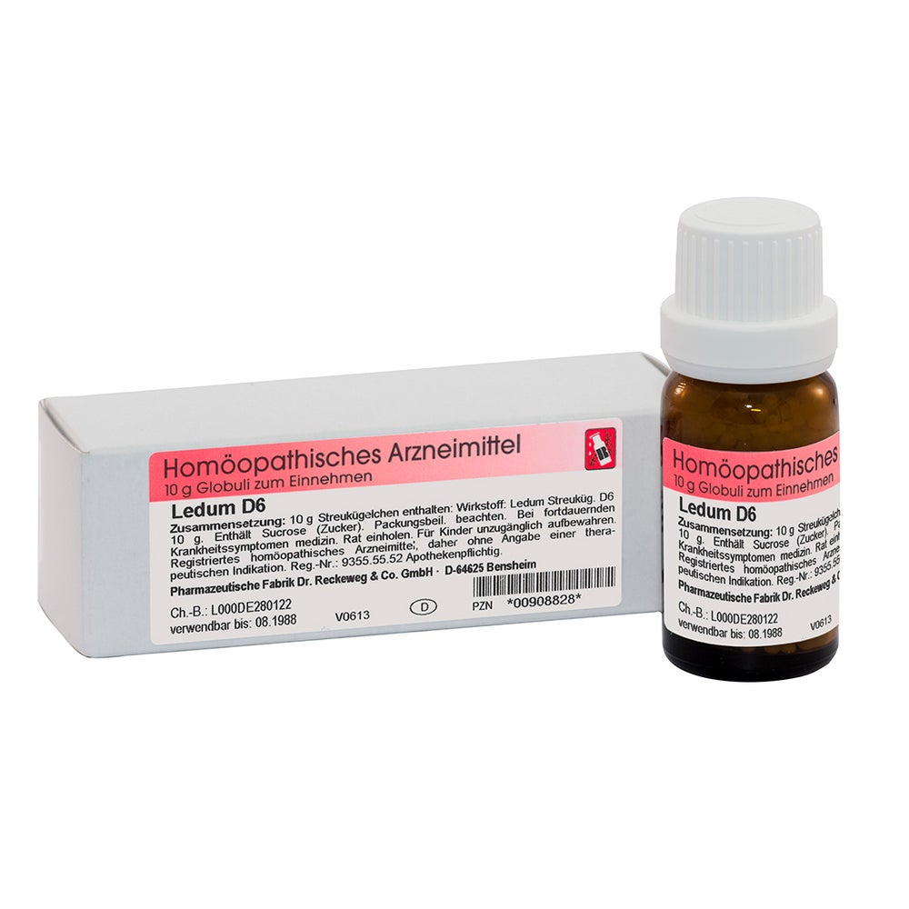 Dr. Reckeweg Ledum D6 Globuli 10 g