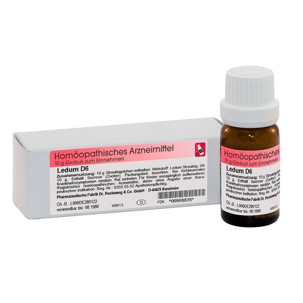 Dr. Reckeweg Ledum D6 Globuli 10 g