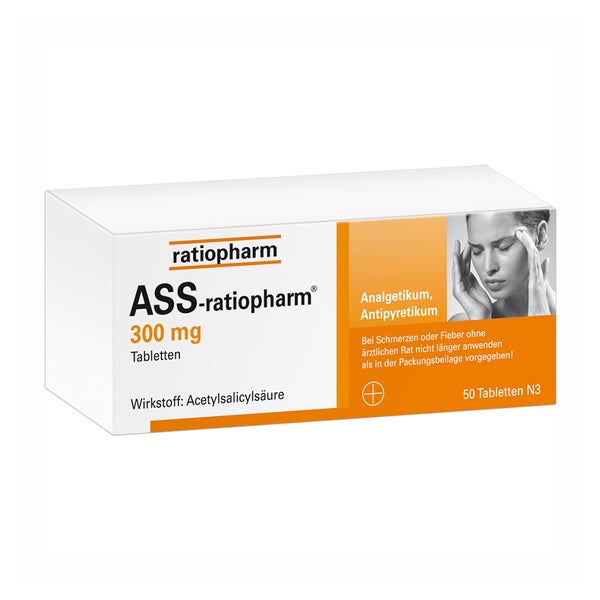 ASS ratiopharm 300 mg 50 St