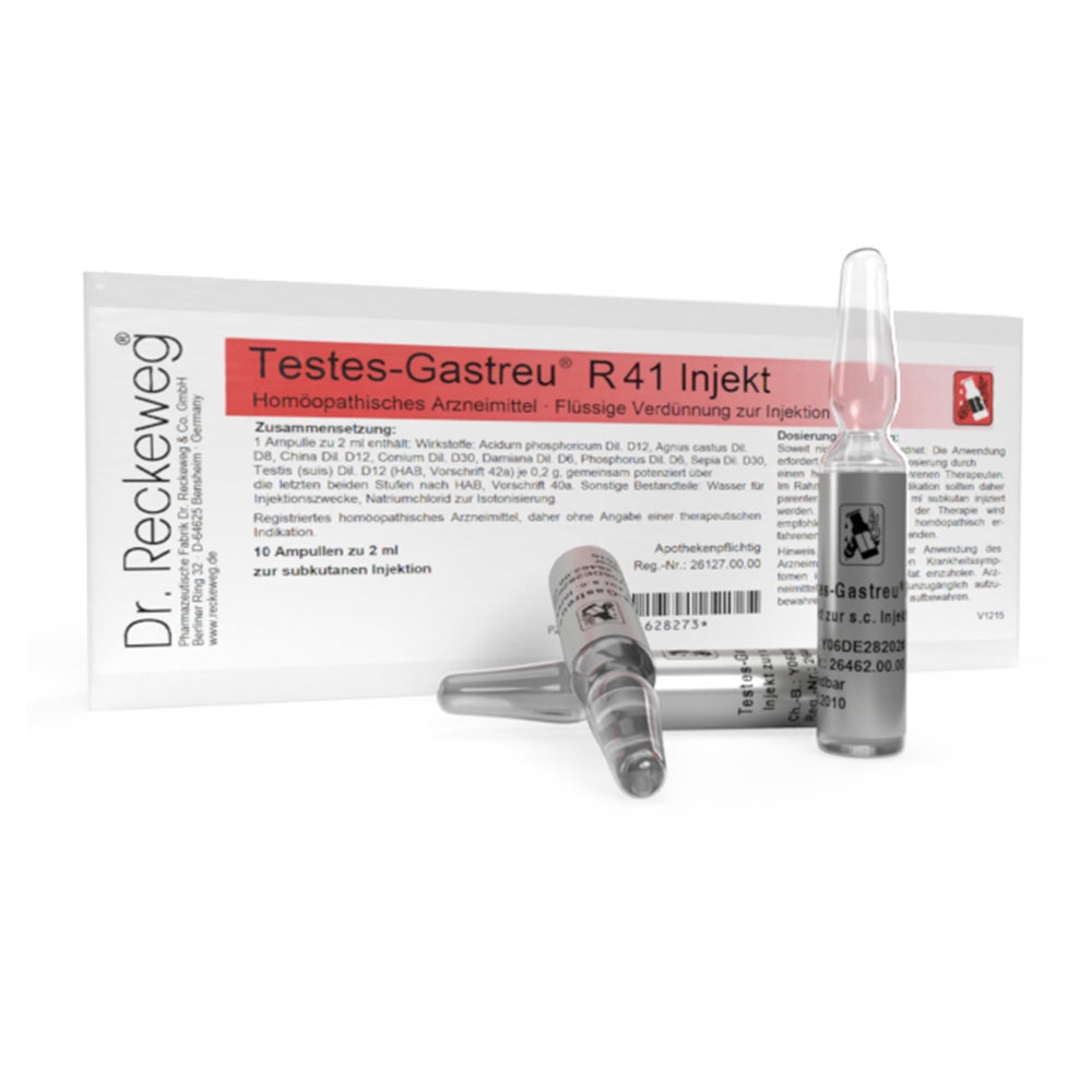 Dr. Reckeweg Testes-Gastreu R41 Injekt 10X2 ml