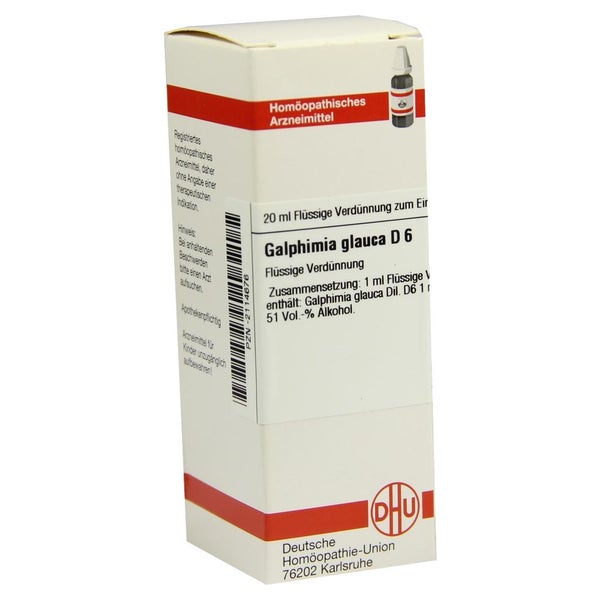 Galphimia Glauca D 6 Dilution 20 ml