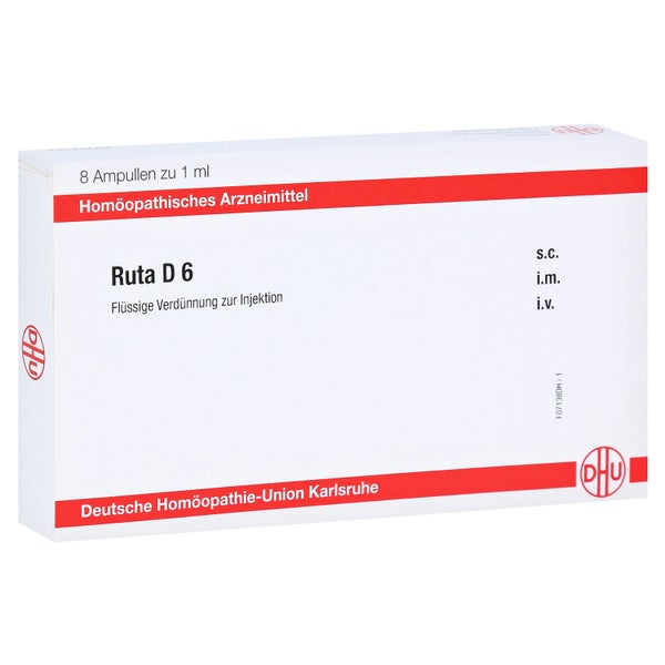 RUTA D 6 Ampullen 8X1 ml