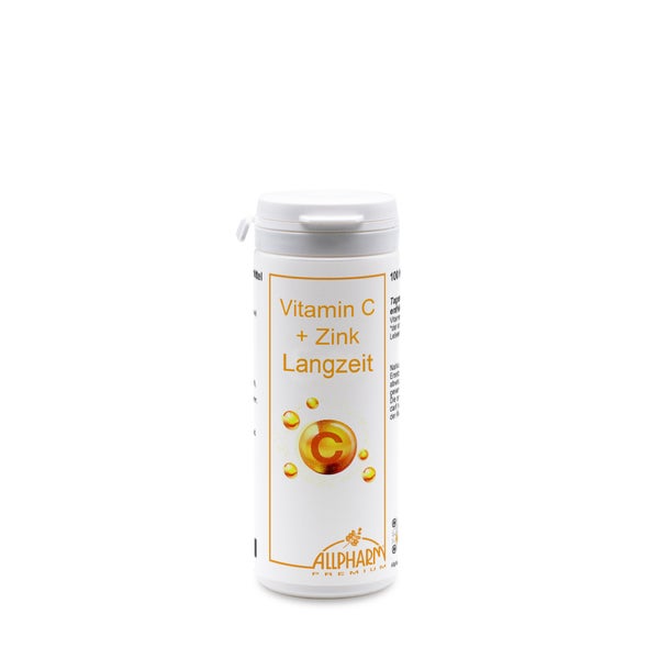 Vitamin C + Zink Langzeit Kapseln 90 St
