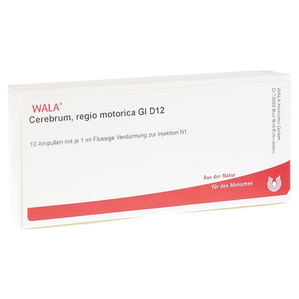 Cerebrum Regio Motorica GL D 12 Ampullen 10X1 ml