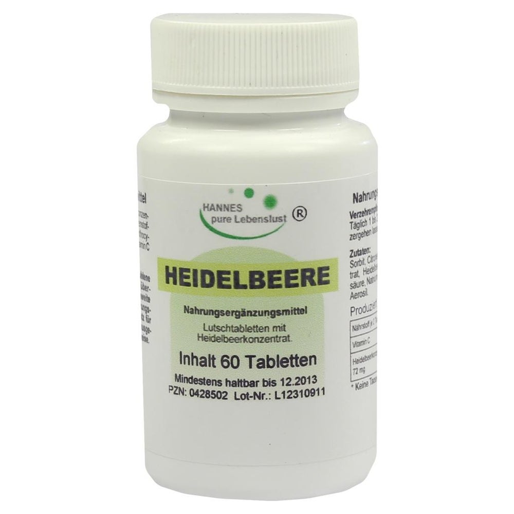 Heidelbeer Augen Tabletten 60 St