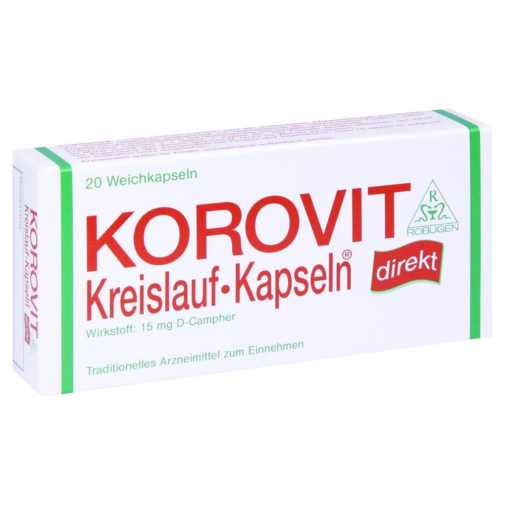 Korovit Kreislauf-kapseln 20 St