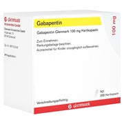 Gabapentin Glenmark 100 mg Hartkapseln 200 St