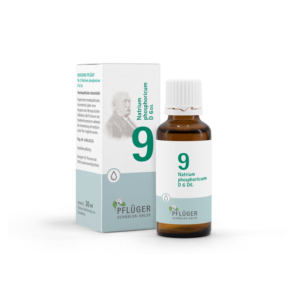 Biochemie Pflüger Schüßler-Salz Nr. 9 Natrium phosp. D6 30 ml