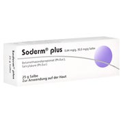 Soderm plus 0,64 mg/g + 30 mg/g Salbe 25 g