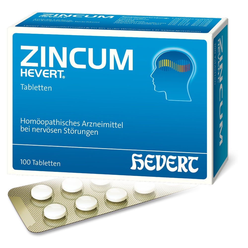 Zincum Hevert Tabletten 100 St