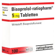 Bisoprolol-ratiopharm 5 mg Tabletten 100 St