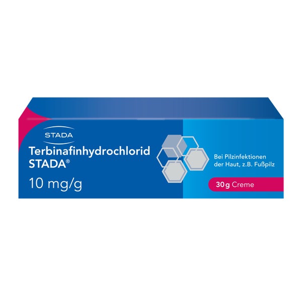 Terbinafinhydrochlorid STADA 10mg/g Creme 30 g