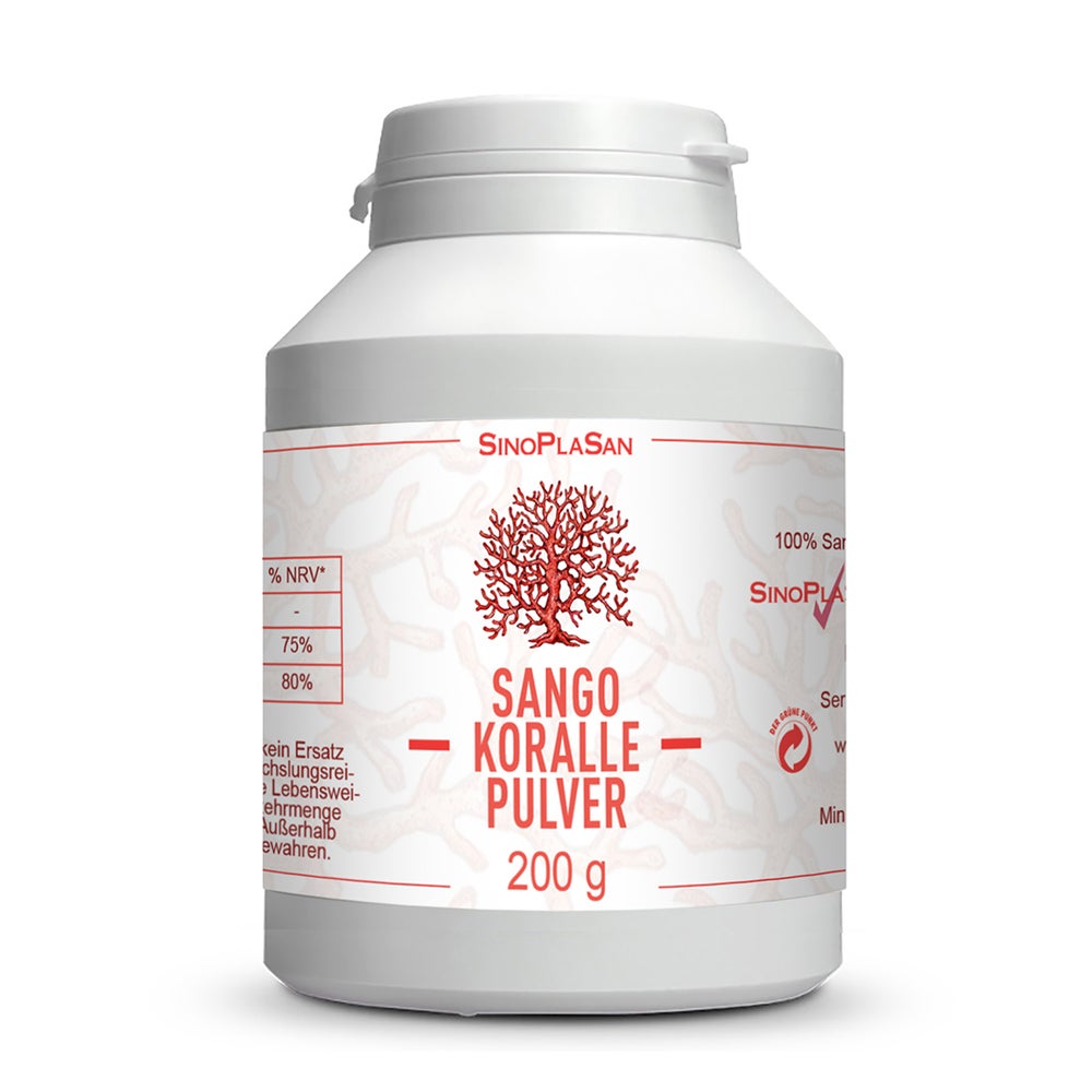 Sango Koralle Naturrein Pulver 200 g