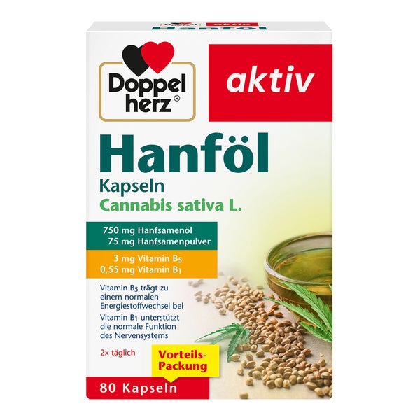 Doppelherz Hanföl 80 St