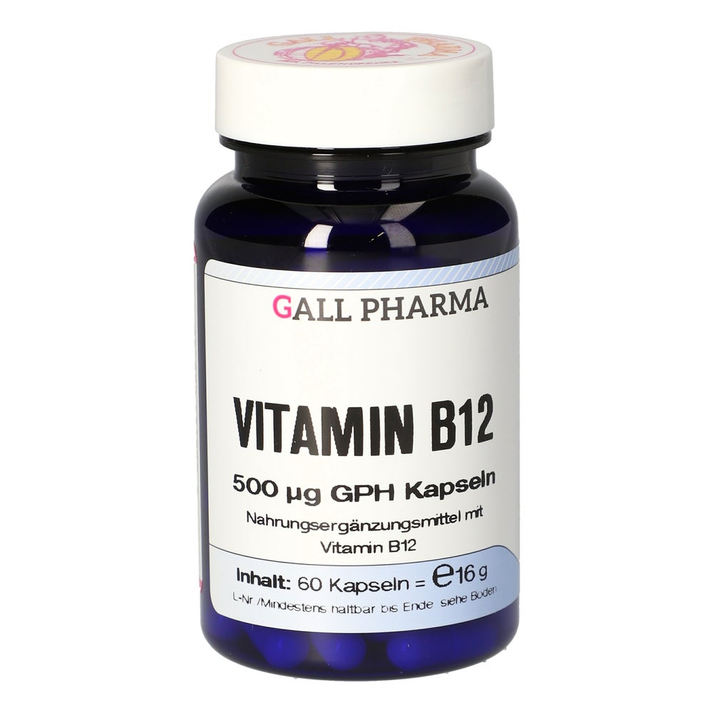 Vitamin B12 500 µg GPH Kapseln 60 St
