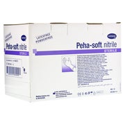 Hartmann Peha-soft nitrile powderfree U.-Handschuhe, steril (50 Paar) - M 50X2 St