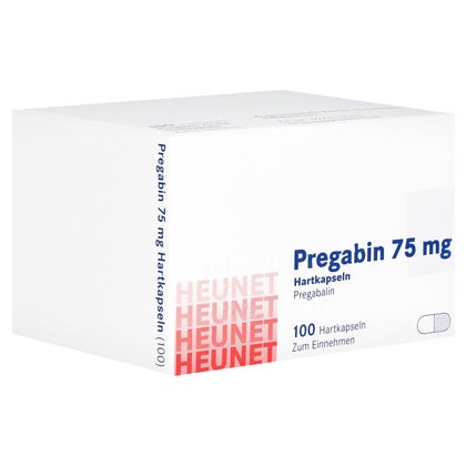 Pregabin 75 mg Hartkapseln 100 St, 100 St online kaufen DocMorris
