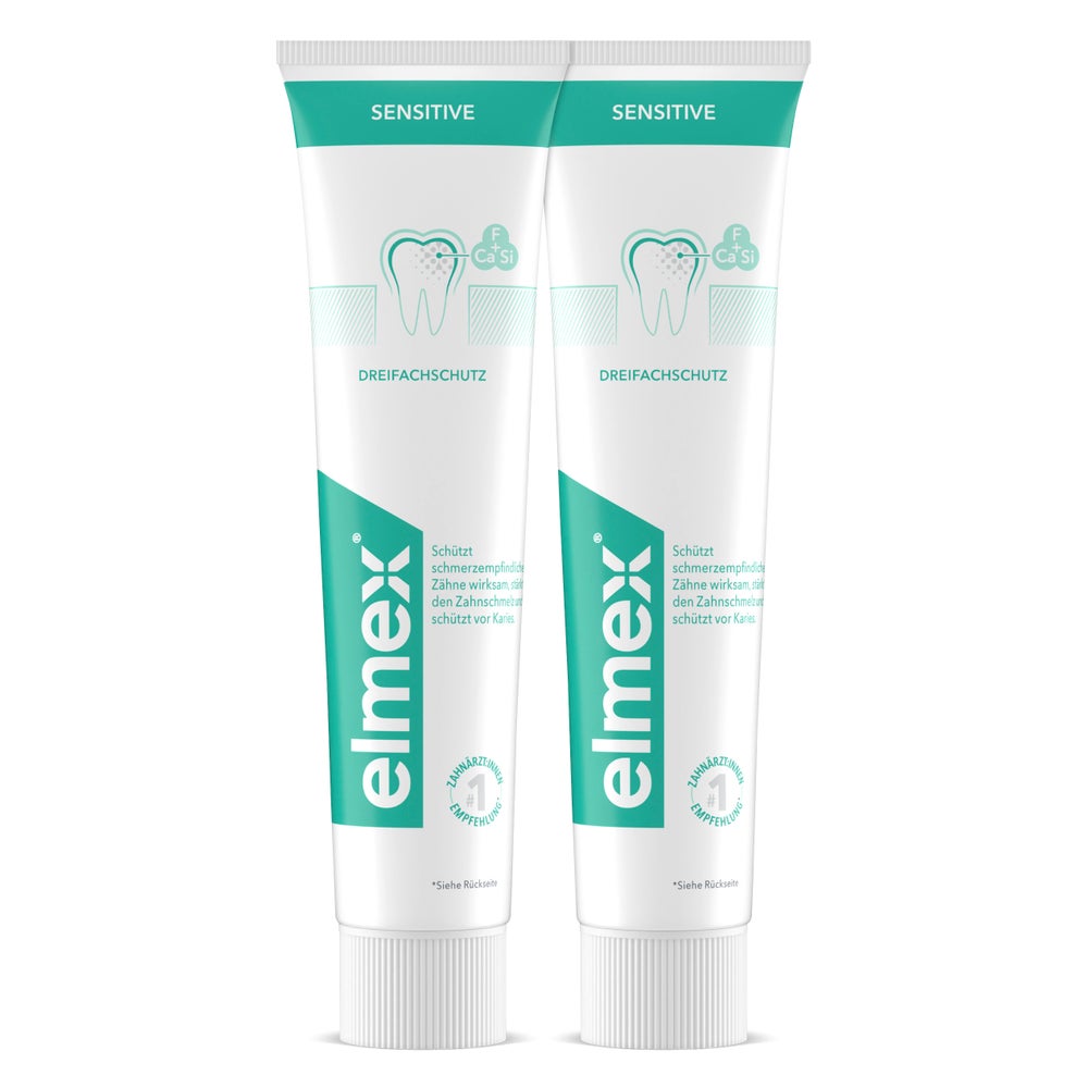 elmex Sensitive Zahnpasta 2X75 ml
