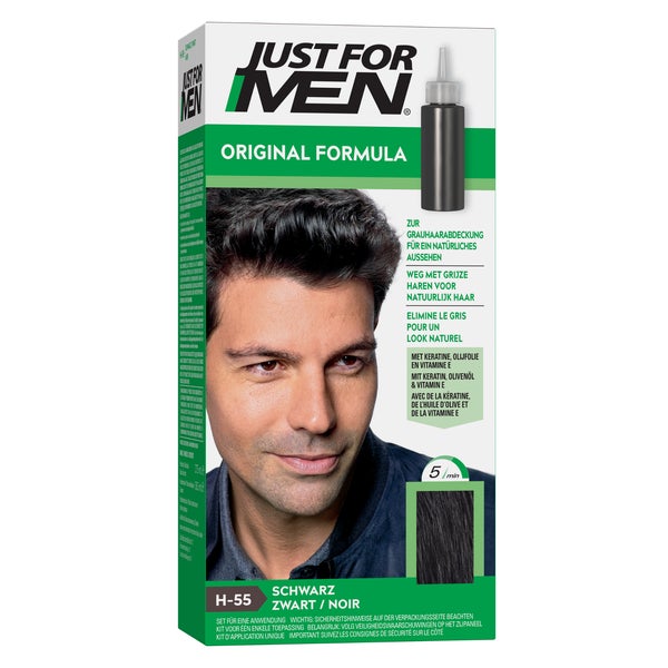 JUST for men Tönungsshampoo schwarz 60 ml