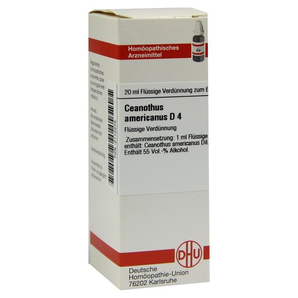 Ceanothus Americanus D 4 Dilution 20 ml