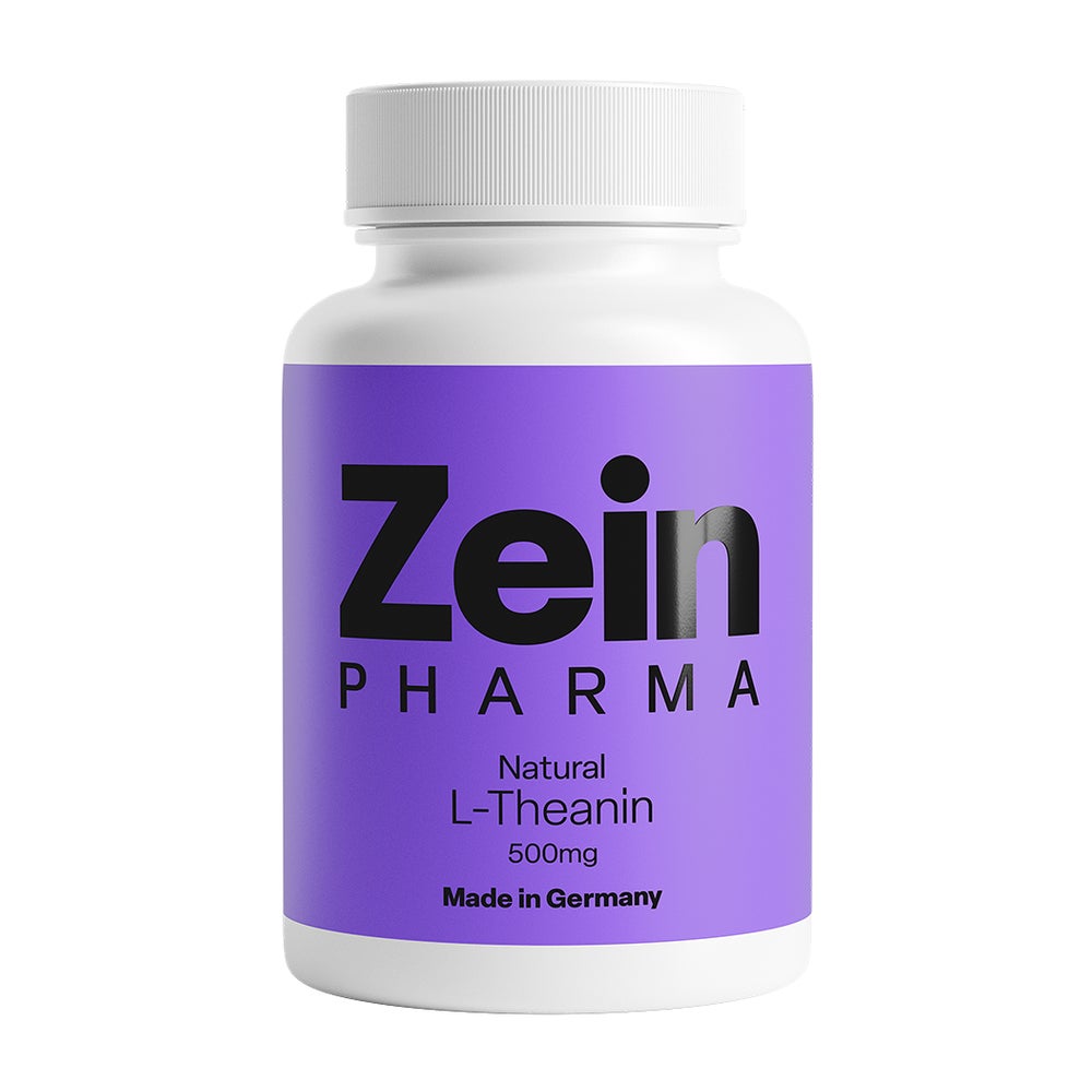 L Theanin Kapseln mit Grüntee Extrakt 500mg 90 St