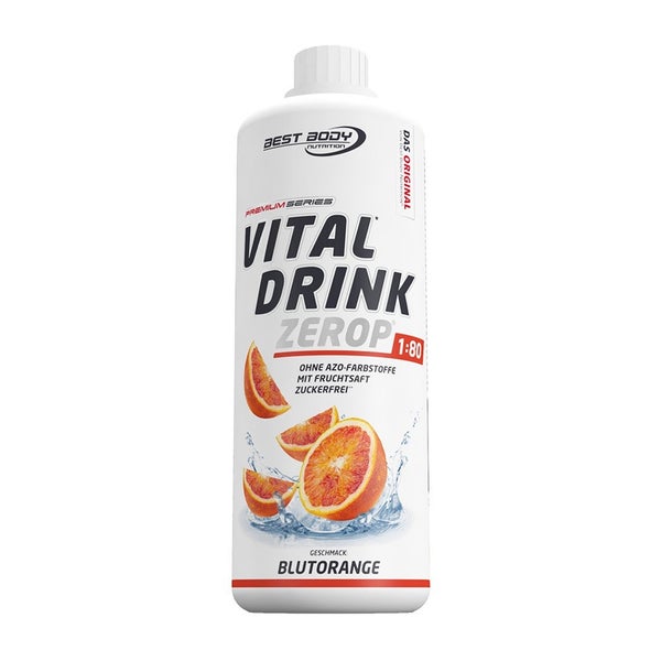 Best Body Vital Drink 1:80 - Blutorange 1000 ml