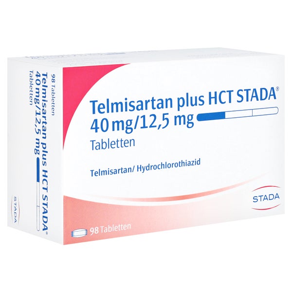 TELMISARTAN plus HCT STADA 40 mg/12,5 mg Tabletten 98 St