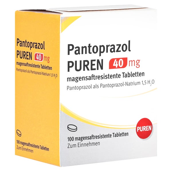 PANTOPRAZOL PUREN 40 mg 100 St