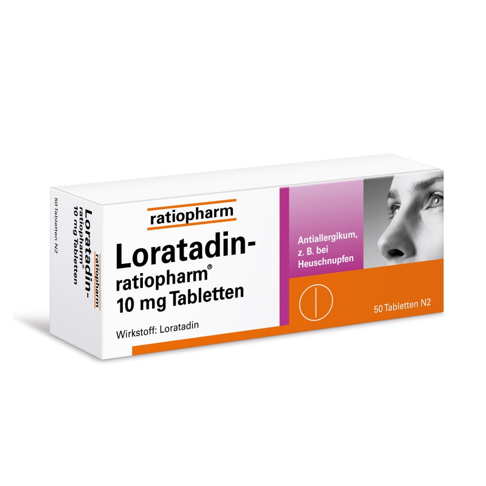 Loratadin-ratiopharm® 10 mg Tabletten 50 St