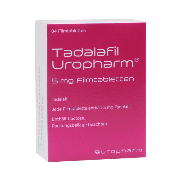 Tadalafil Uropharm 5 mg 84 St