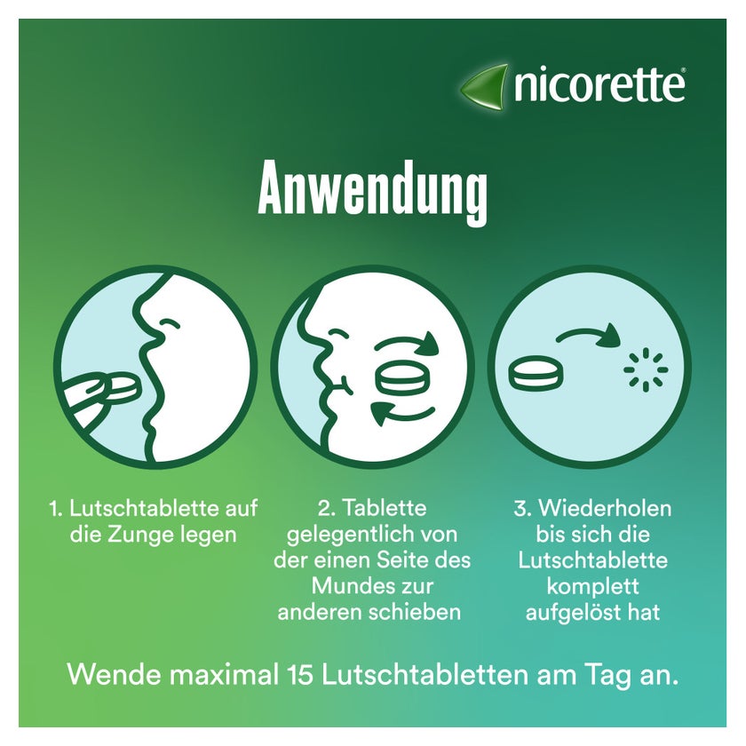 nicorette Lutschtablette freshmint 4 mg Nikotin 80 St