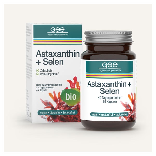 GSE Astaxanthin + Selen (Bio) 45 St