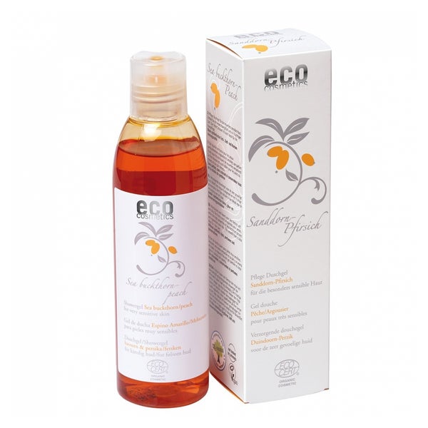 eco cosmetics Pflege Duschgel Sanddorn-Pfirsich 200 ml