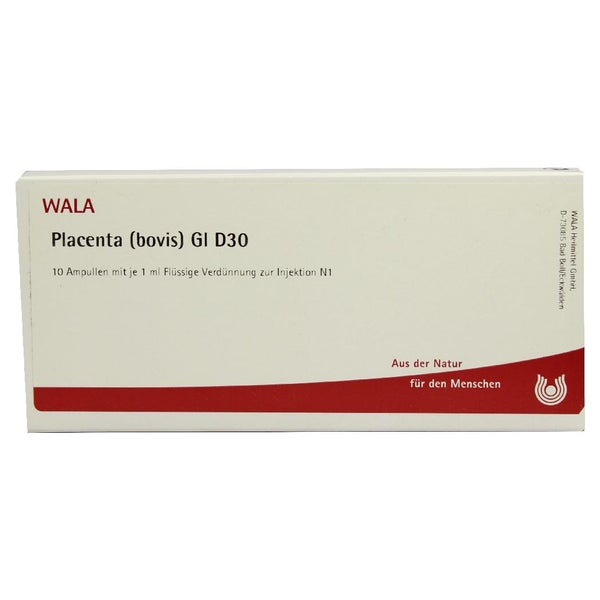 Placenta Bovis GL D 30 Ampullen 10X1 ml