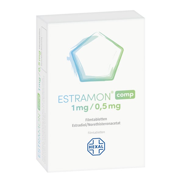 Estramon comp 1 mg/0,5 mg Filmtabletten 3X28 St