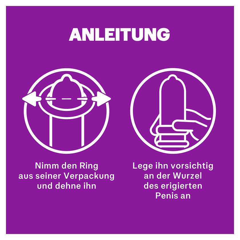 penisring mit kondom Mit Penisring: Kondome mit integriertem Penisring